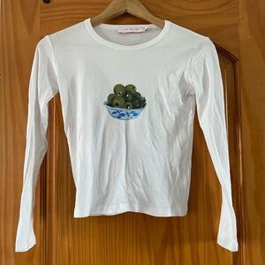 Lisa Says Gah! Olive shirt